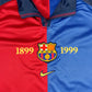 Barcelona 99/00 • Centenary Home Shirt • L