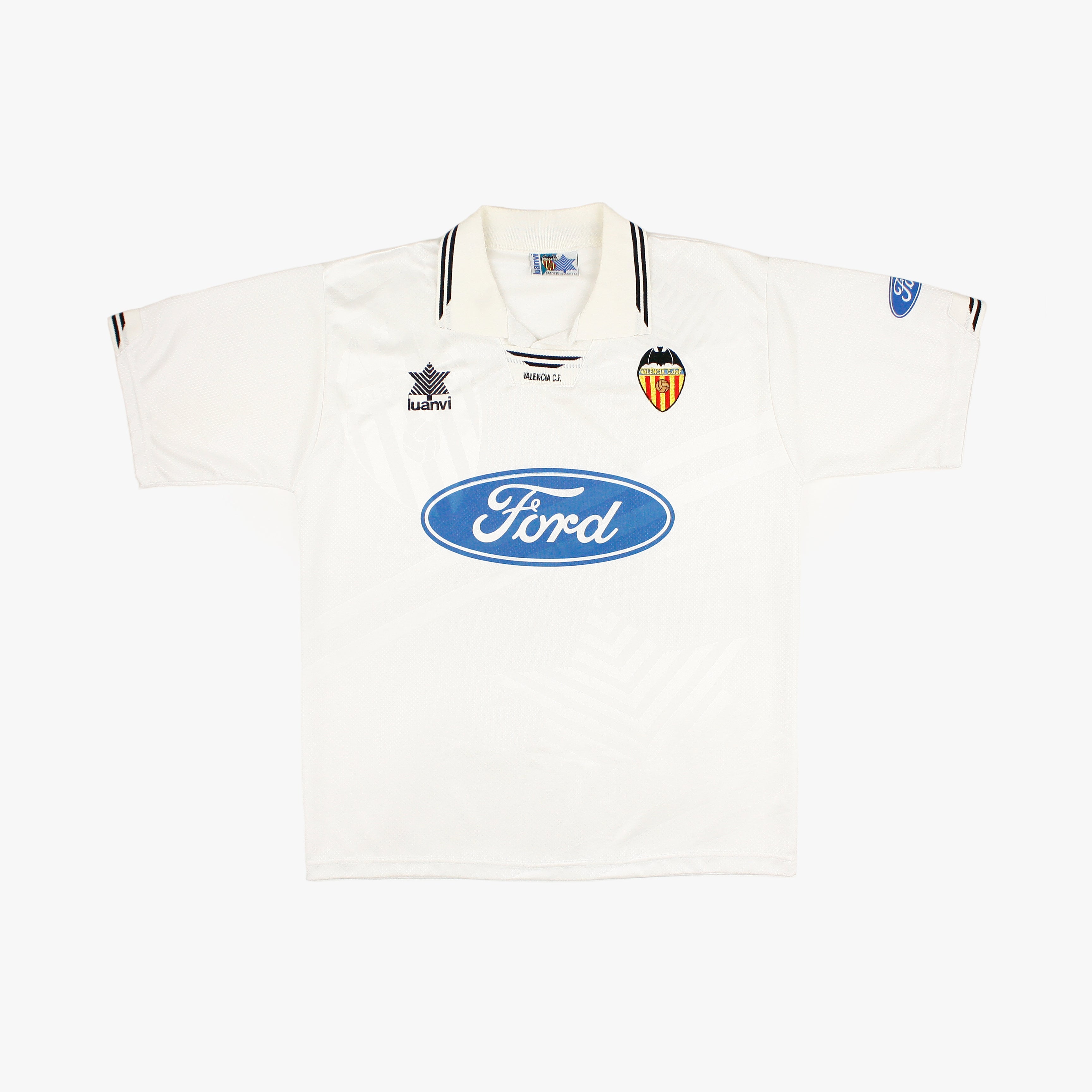 ウェア Valencia CF 95/96  Uniform Valencia 95/96 • Home Shirt • S/M – Real Vintage Football
