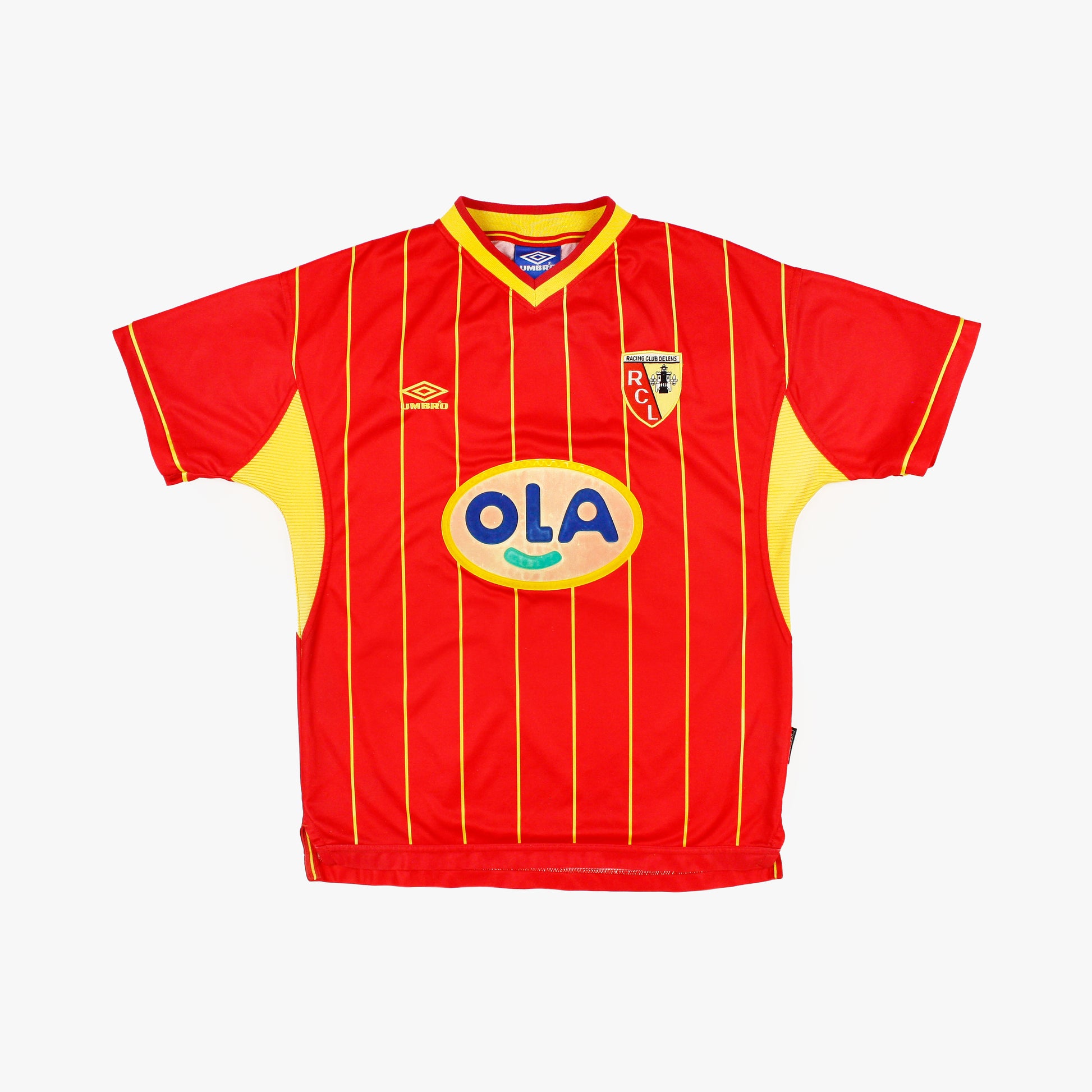 MAILLOT DE FOOTBALL vintage RC Lens Training 1998-1999 (XL) Umbro Maillot Jersey EUR 69,45 - FR MAILLOT DE FOOTBALL vintage RC Lens Training 1998-1999 (XL) Umbro Maillot Jersey EUR 69,45 - FR