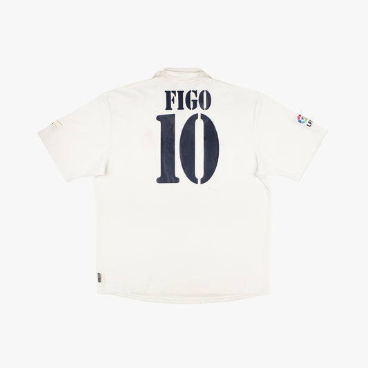 Real Madrid 02/03 • Centenary Home Shirt • XL • Figo #10