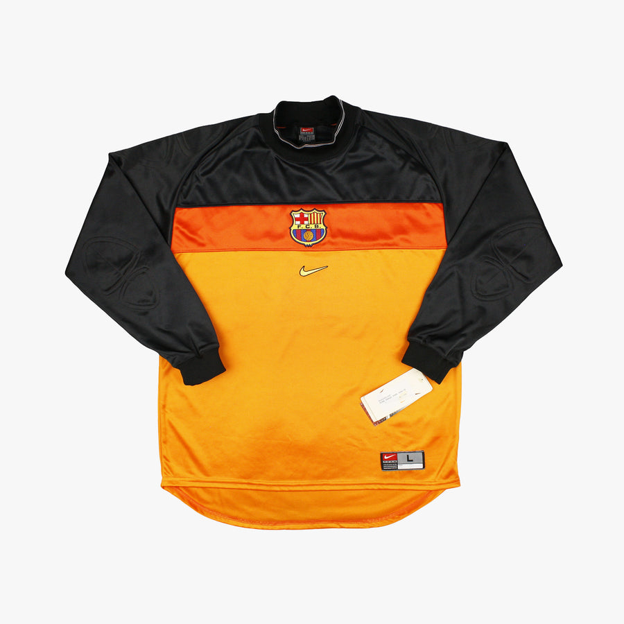 Barcelona 99/00 • Camiseta Portero *Nueva con Etiquetas* • L