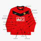 Manchester United 09/10 • Home shirt *Signed & Player Issue* • XL