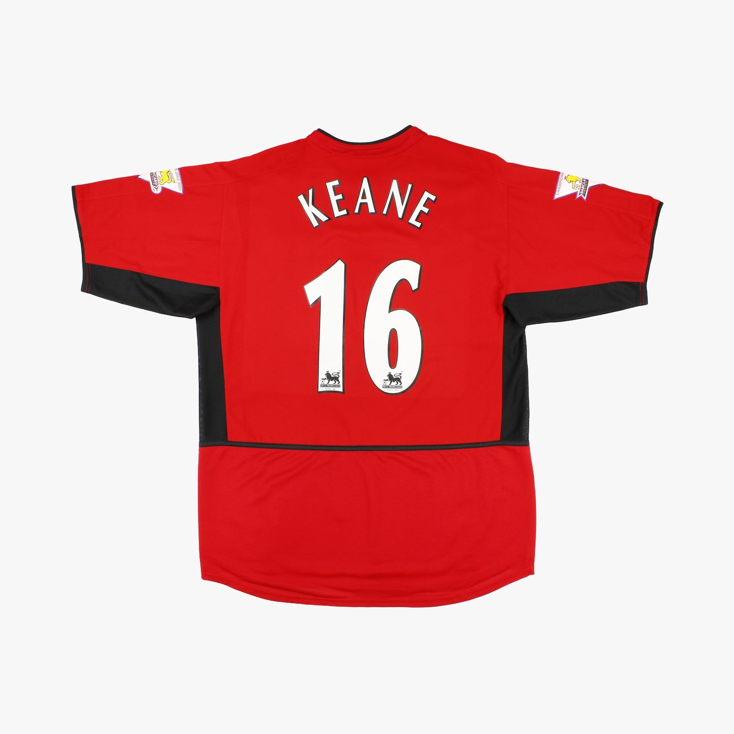 Manchester United 02/04 • Home Shirt • L • Keane #16