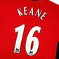 Manchester United 02/04 • Home Shirt • L • Keane #16