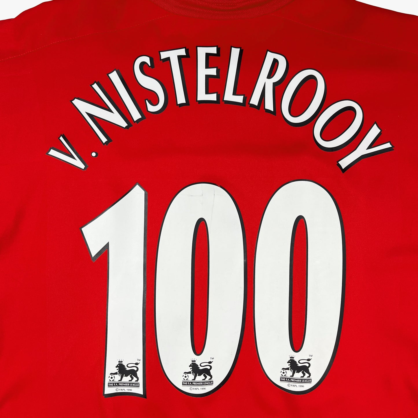 Manchester United 02/04 • Home Shirt • XL • van Nistelrooy #100