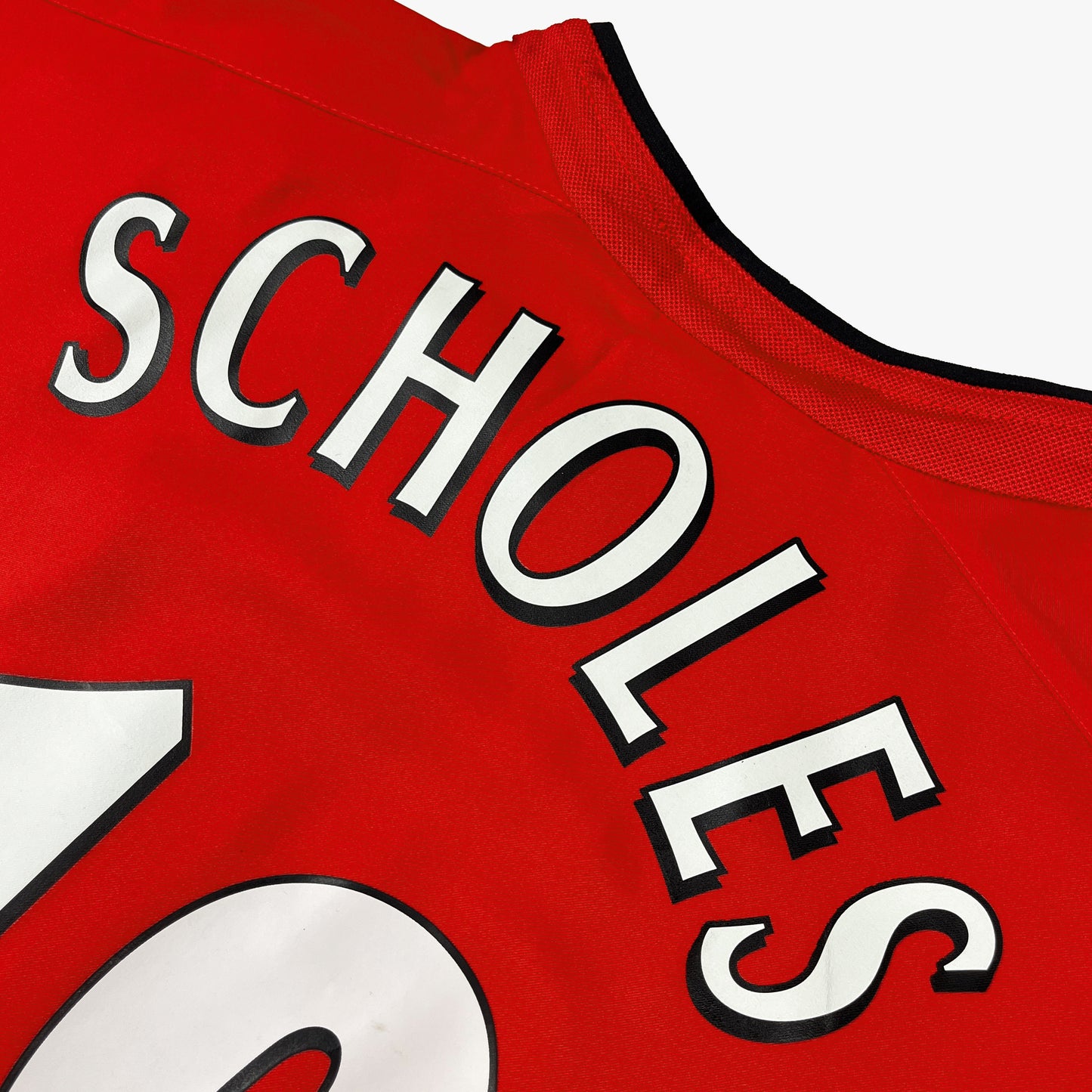 Manchester United 02/04 • Home Shirt • M • Scholes #18