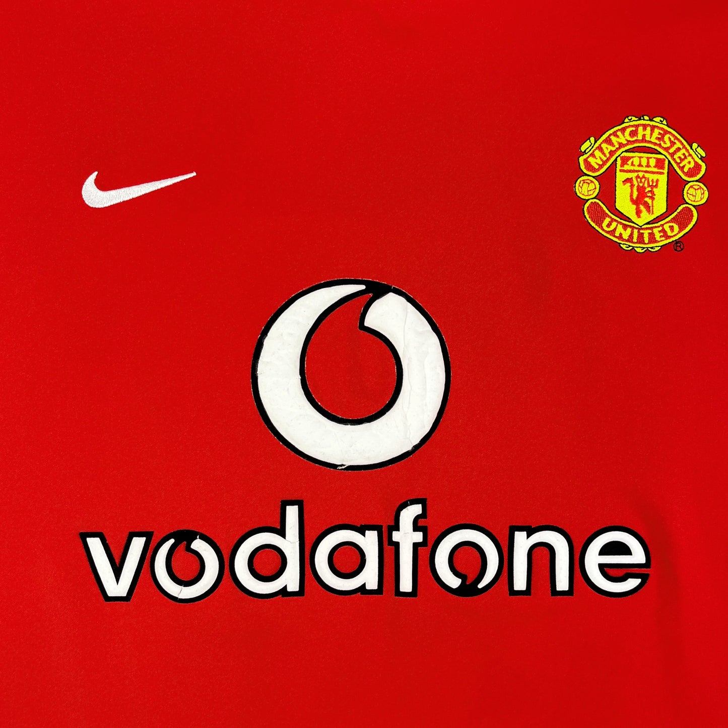 Manchester United 02/04 • Home Shirt • L • Solskjaer #20