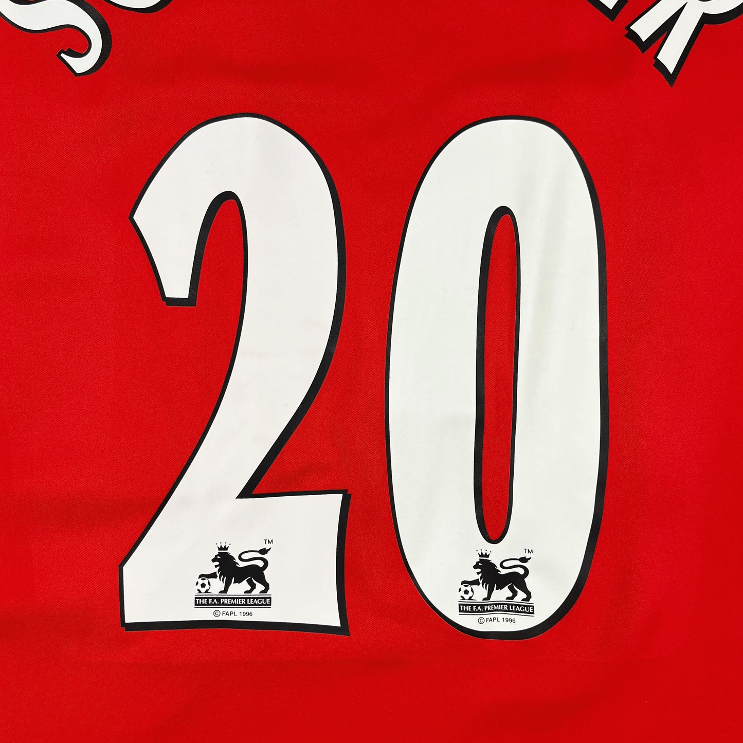 Manchester United 02/04 • Home Shirt • L • Solskjaer #20