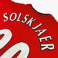 Manchester United 02/04 • Home Shirt • L • Solskjaer #20