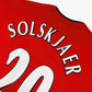 Manchester United 02/04 • Home Shirt • L • Solskjaer #20