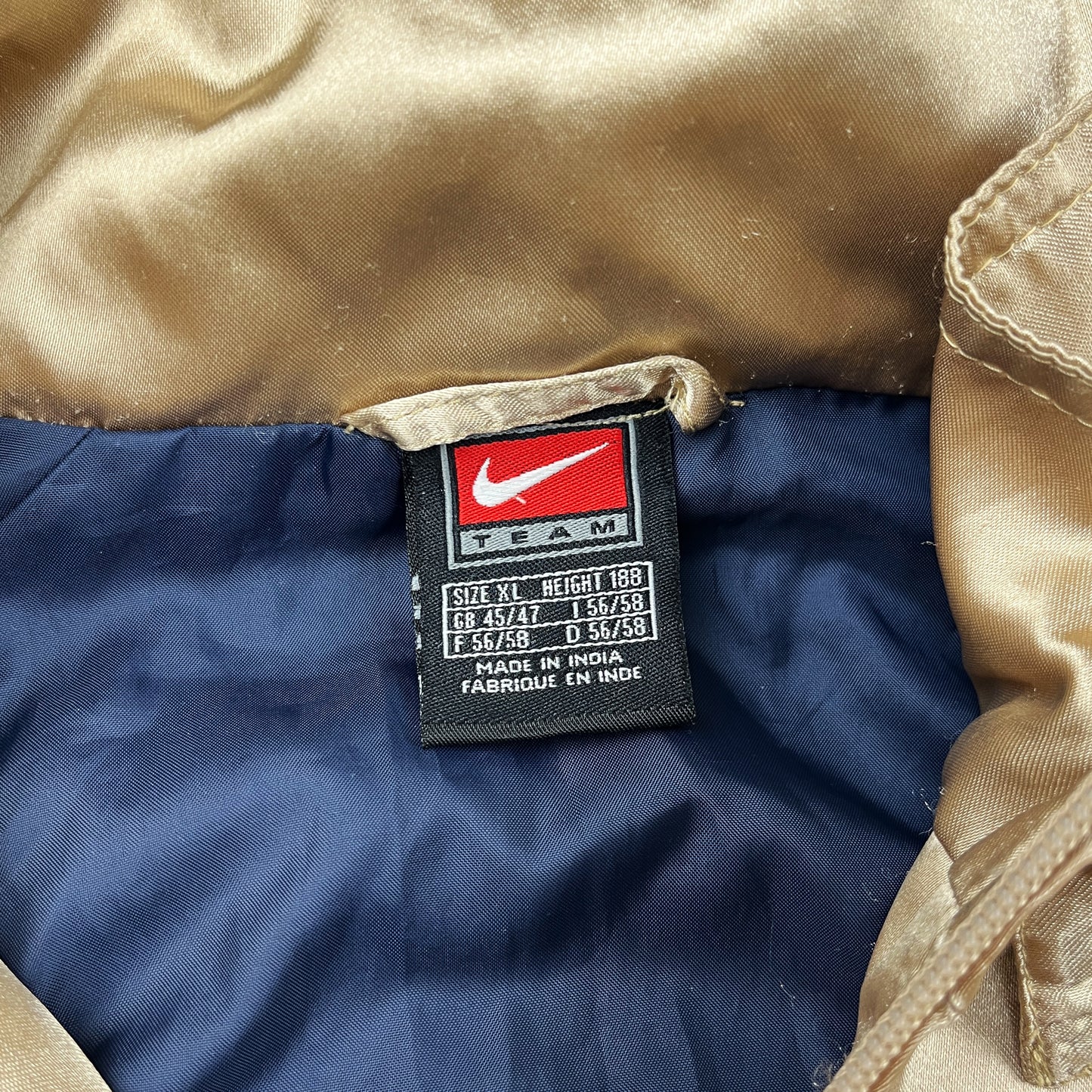 Barcelona 01/02 • Gold Track Jacket • XL