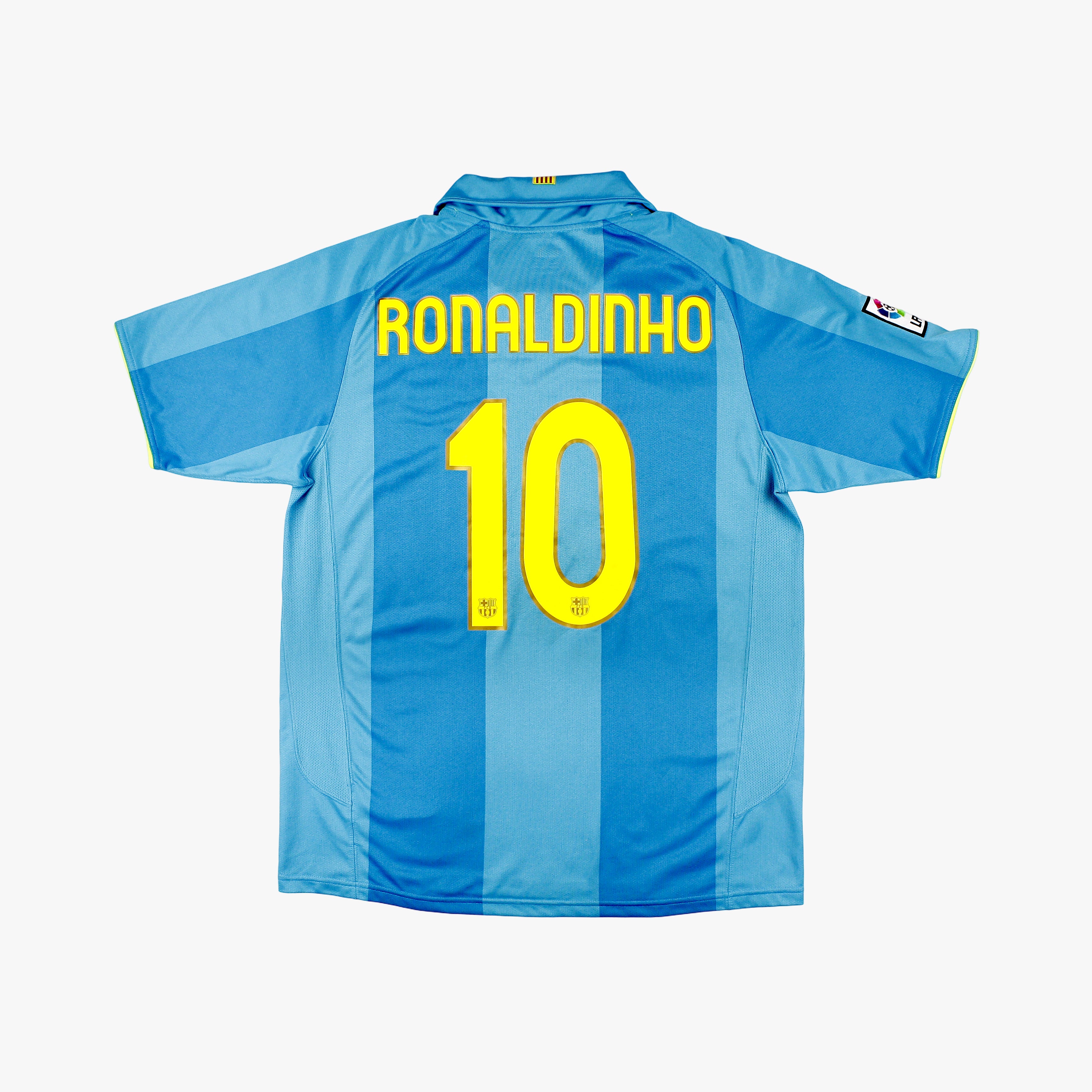 Barcelona 07/08 • Away Shirt • XL • L • Ronaldinho #10
