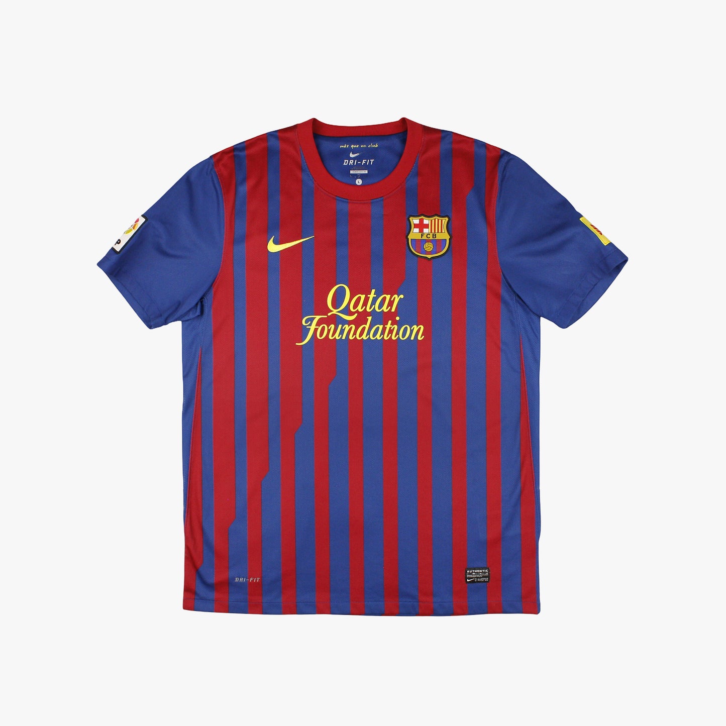 Barcelona 11/12 • Home Shirt • L • Xavi #6