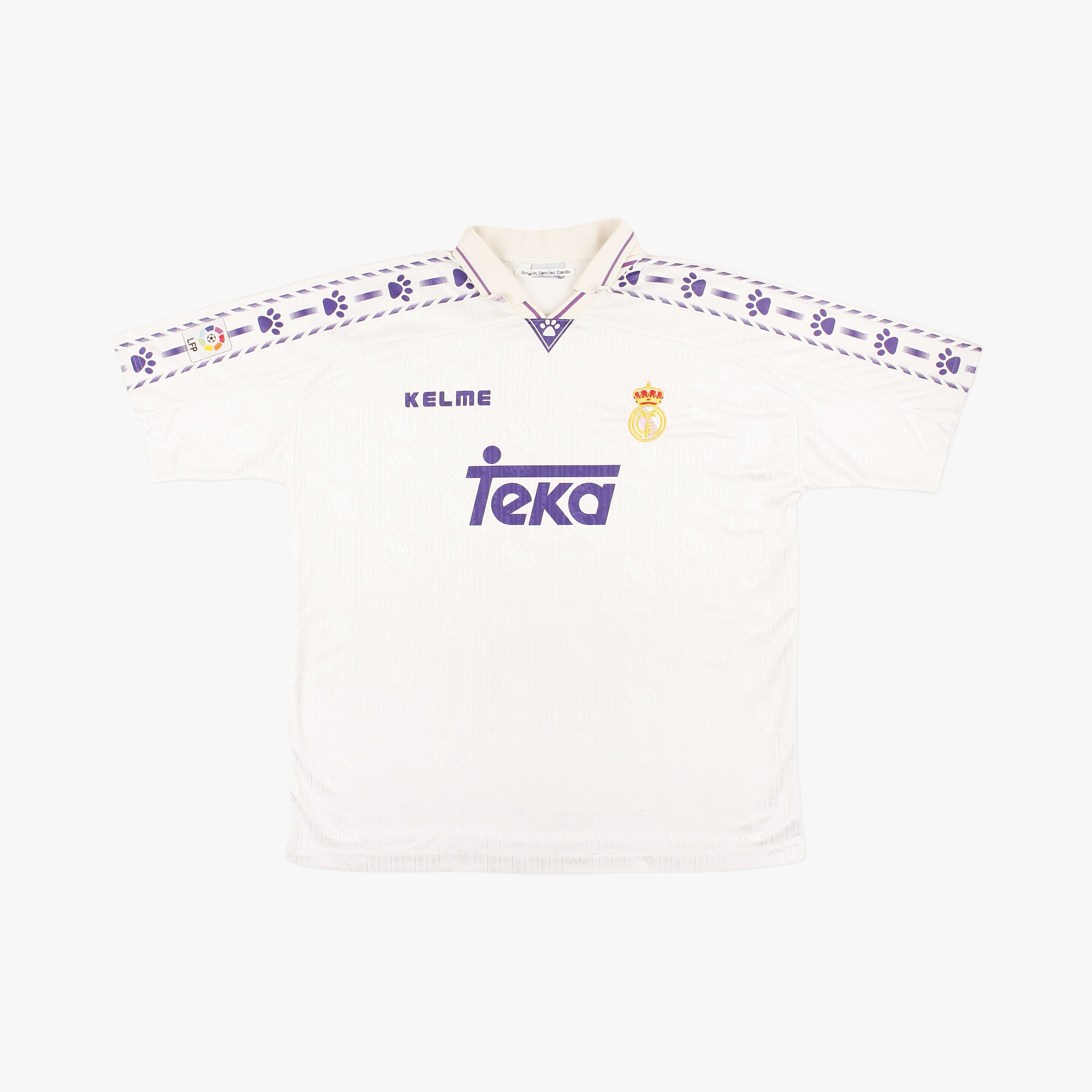 Real Madrid 96/97 • Home Shirt • XL