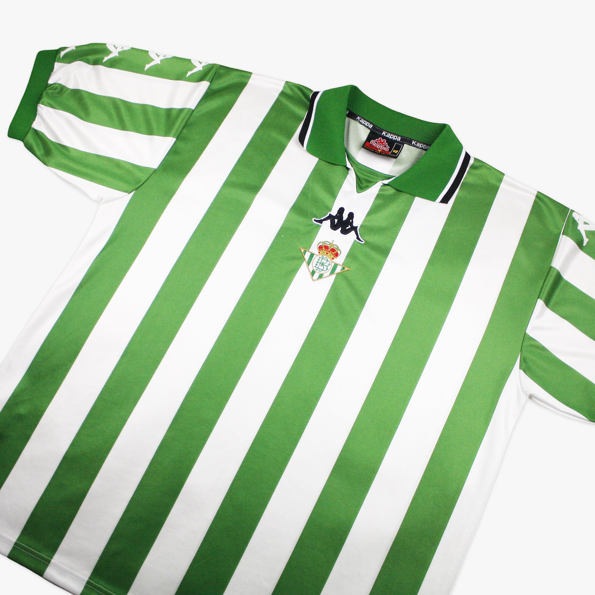 CAMISETA A FUTBOL Oficial Vintage Elastica Real Betis Kappa Talla Xxl EUR 38,97 - ES CAMISETA A FUTBOL Oficial Vintage Elastica Real Betis Kappa Talla Xxl EUR 38,97 - ES