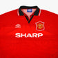 Manchester United 94/96 • Camiseta Local • XL