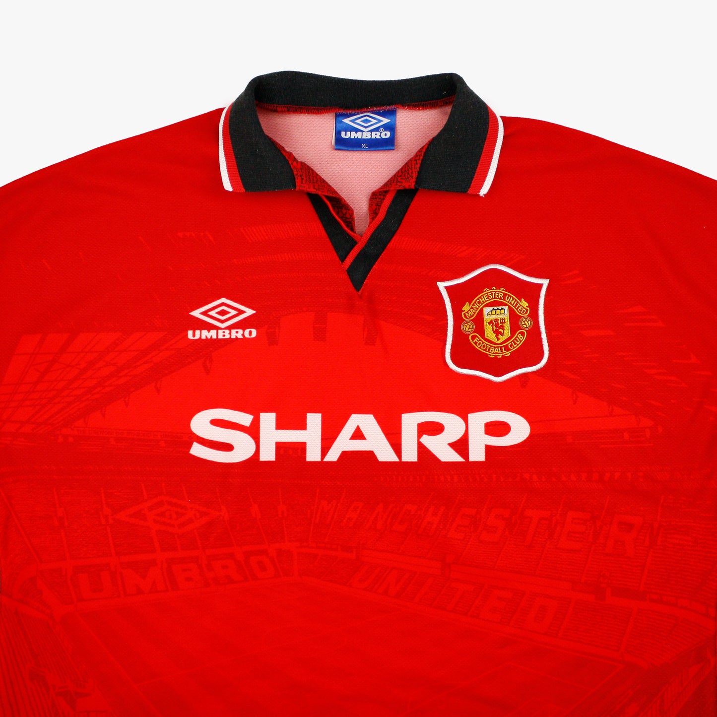 Manchester United 94/96 • Camiseta Local • XL