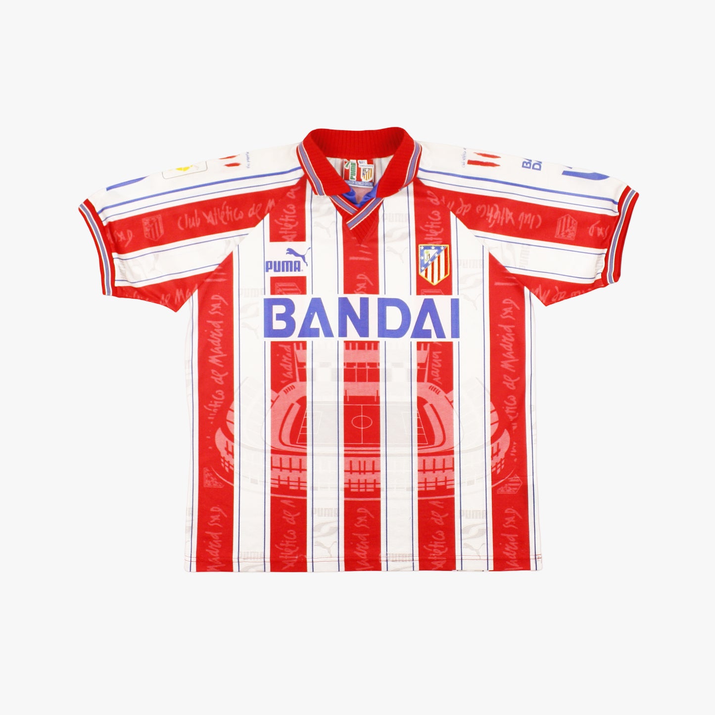 Atlético Madrid 96/97 • Camiseta Local + Pantalones • M