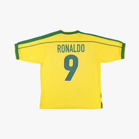 Brazil 98/00 • Camiseta Local • L • Ronaldo #9