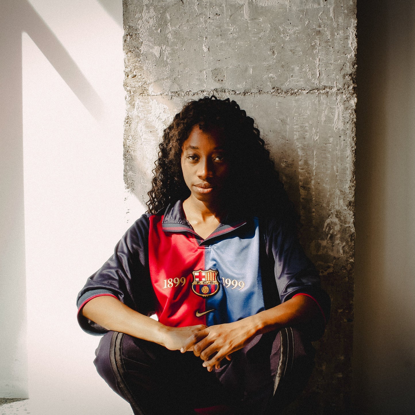 Barcelona 99/00 • Centenary Home Shirt • L