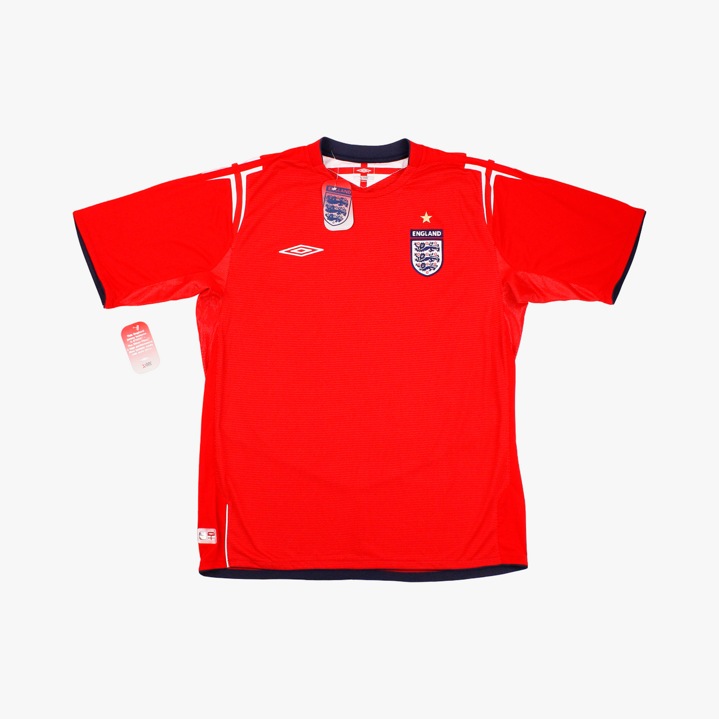 Inglaterra 04/06 • Camiseta Visitante *Nueva con Etiquetas* • XL • Scholes #7