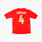 England 06/08 • Away Shirt • L • Gerrard #4