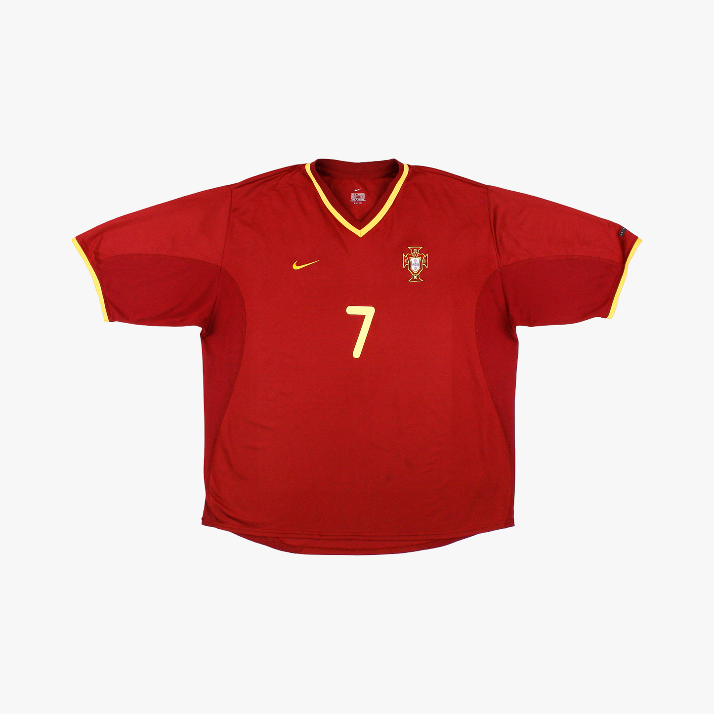 Portugal 00/02 • Home Shirt • L • Figo #7
