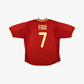 Portugal 00/02 • Home Shirt • L • Figo #7