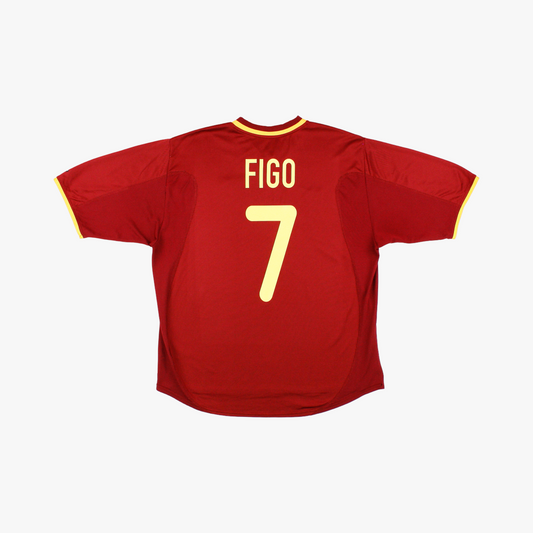 Portugal 00/02 • Camiseta Local • XL • Figo #7