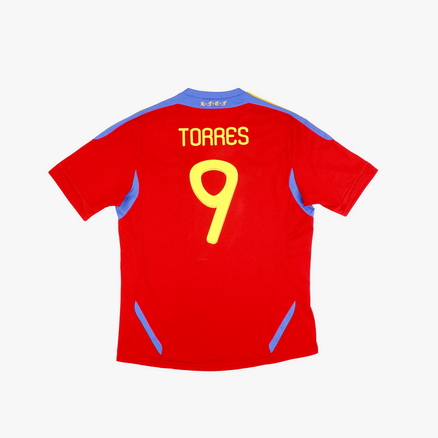 Spain 11/12 • Home Shirt • XL • Torres #9