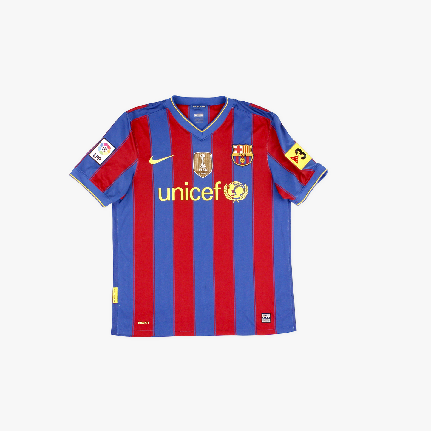 Barcelona 09/10 • Home Shirt • M • A. Iniesta #8