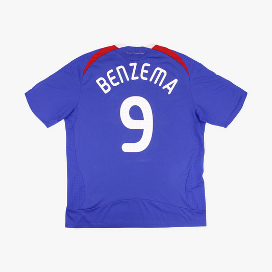 Francia 08/09 • Camiseta Local • XL • Benzema #9