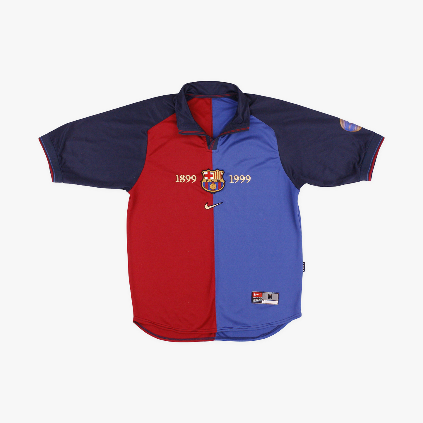 Barcelona 99/00 • Centenary Home Shirt • M