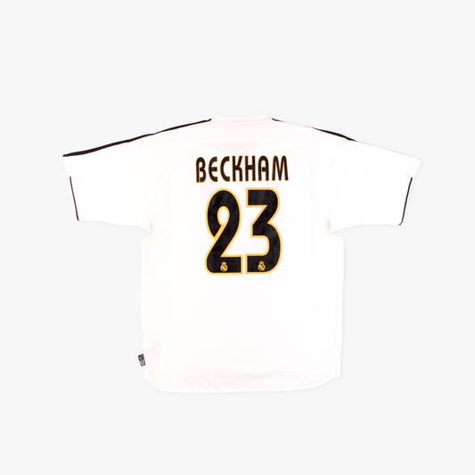 Real Madrid 03/04 • Camiseta Local • L • Beckham #23