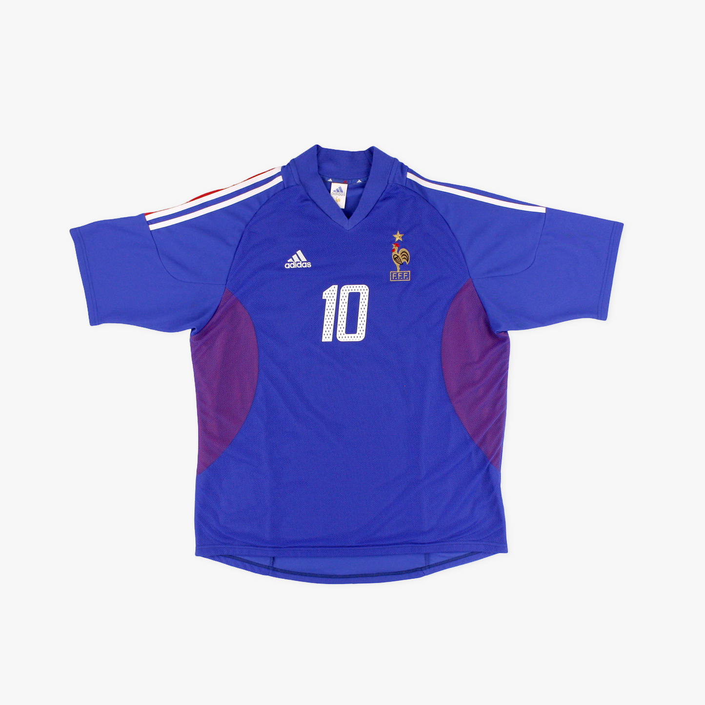 France 02/04 • Home Shirt • XL • Zidane #10