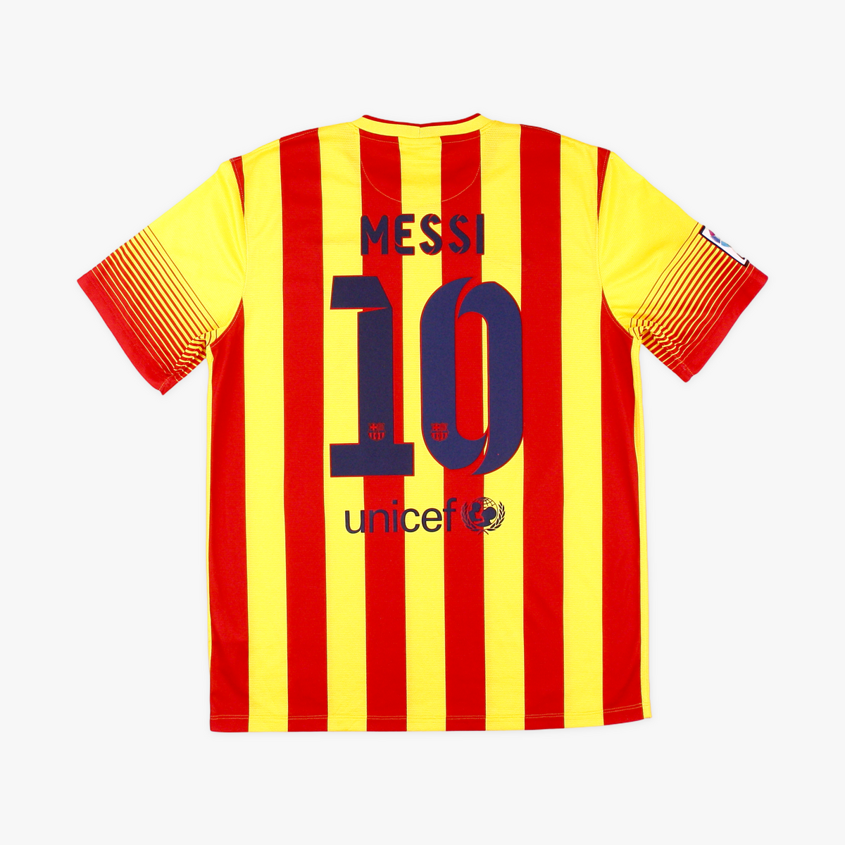 Barcelona 13/14 • Camiseta Visitante • L • Messi #10