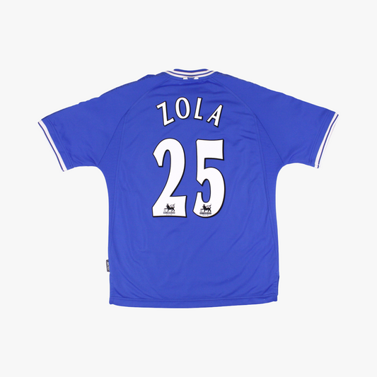 Chelsea 99/01 • Camiseta Local • L • Zola #25