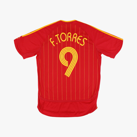 España 06/08 • Camiseta Local • M • Torres #9