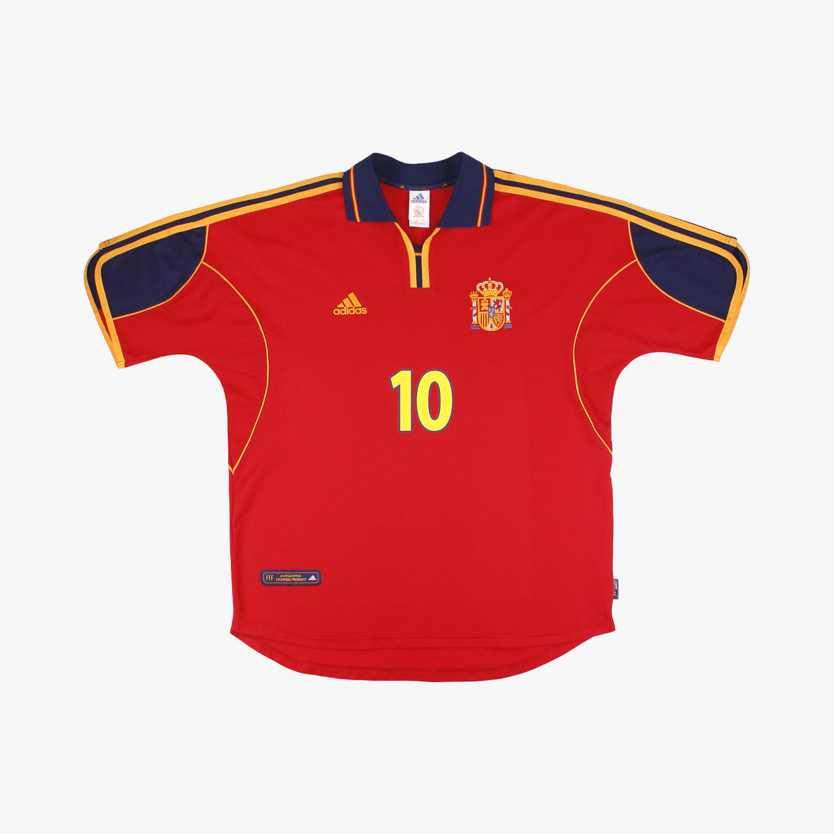 España 00/02 • Camiseta Local • XL • Raúl #10