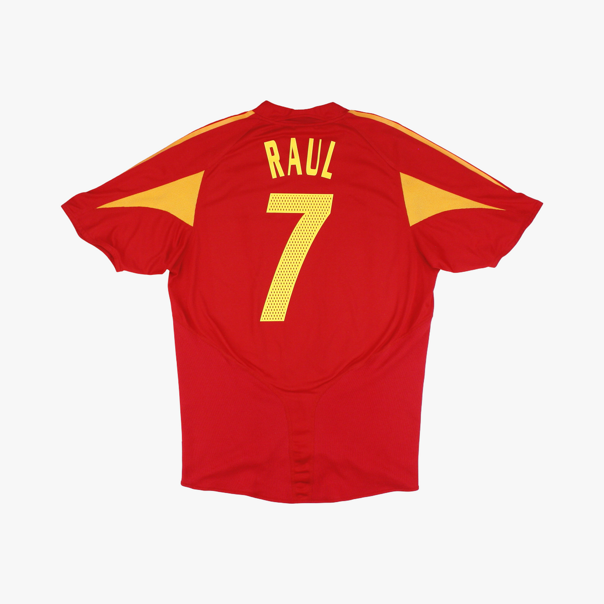 España 04/06 • Camiseta Local • L • Raúl #7