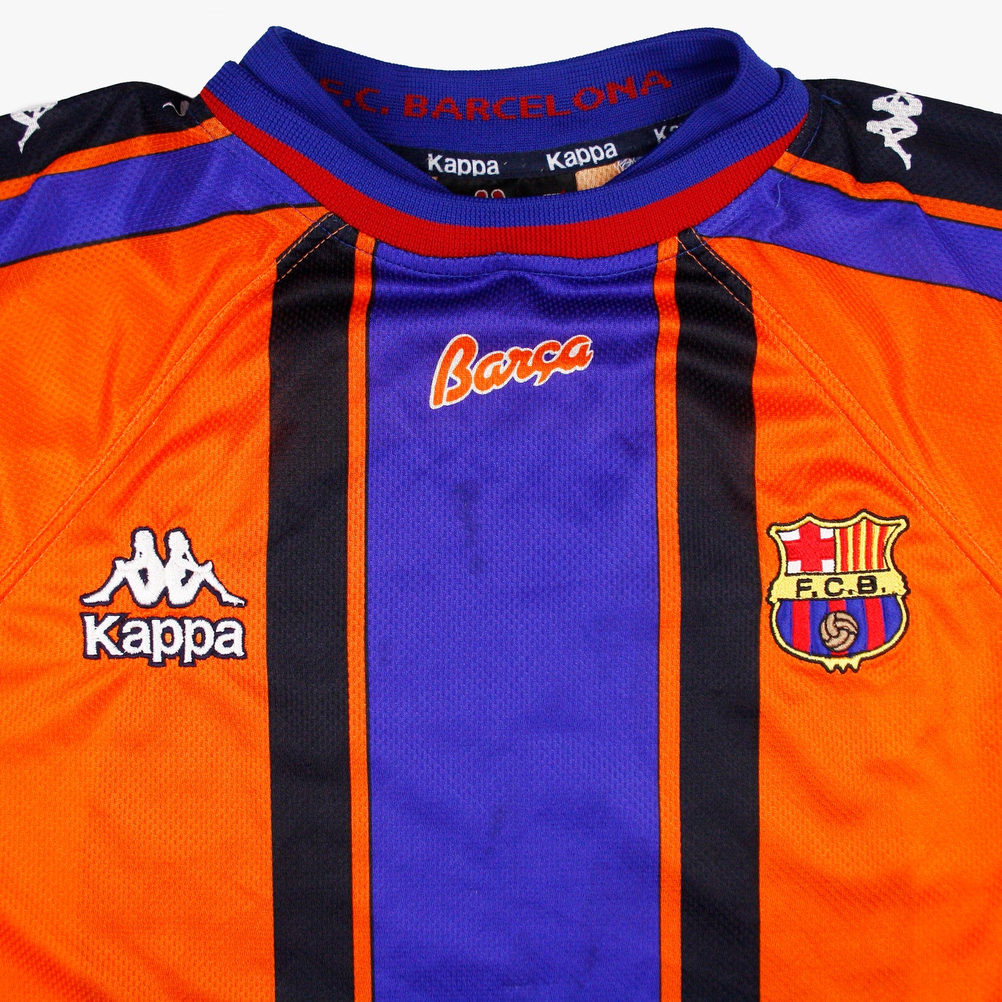 Barcelona 97/98 • Camiseta Visitante • M