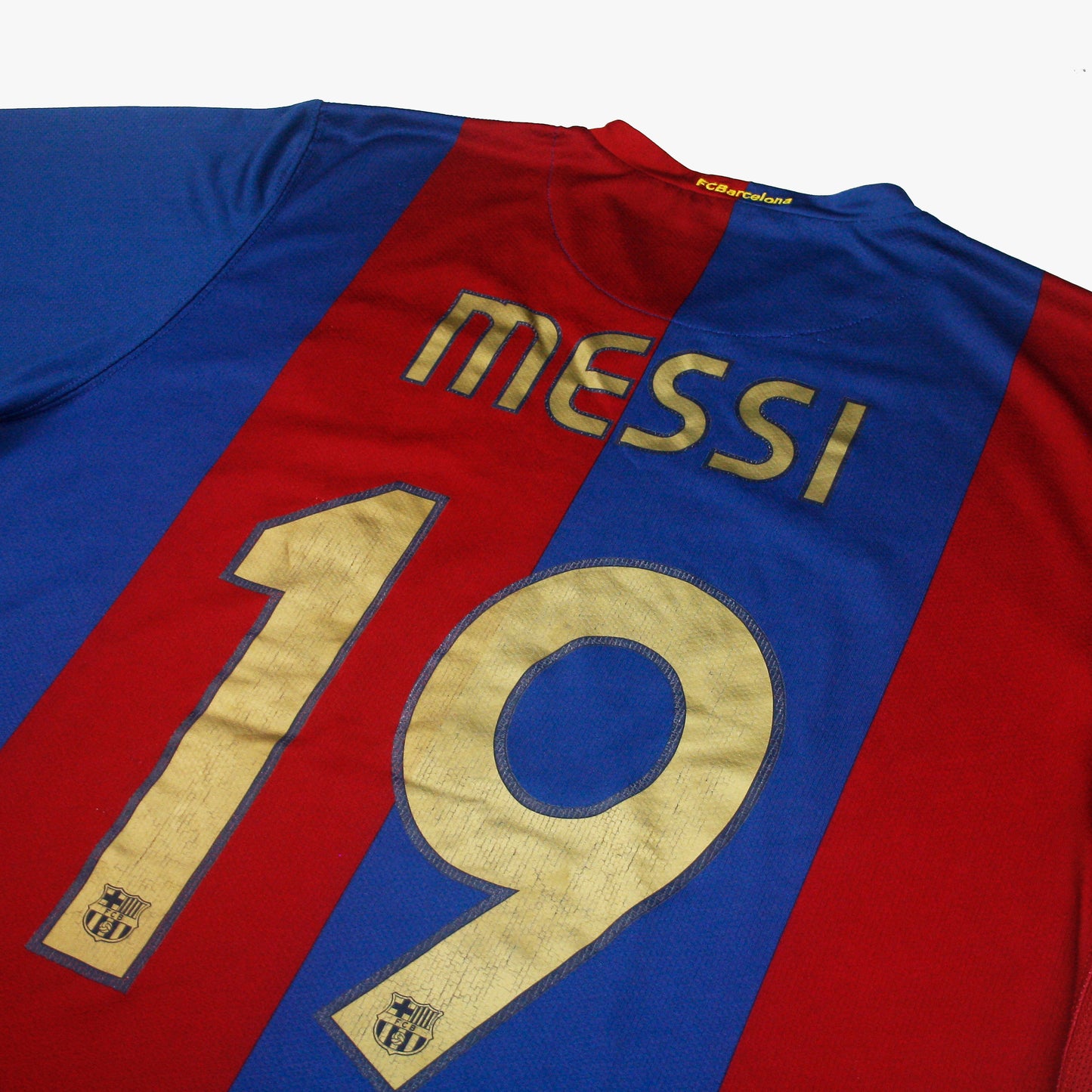 Barcelona 06/07 • Camiseta Local • L • Messi #19