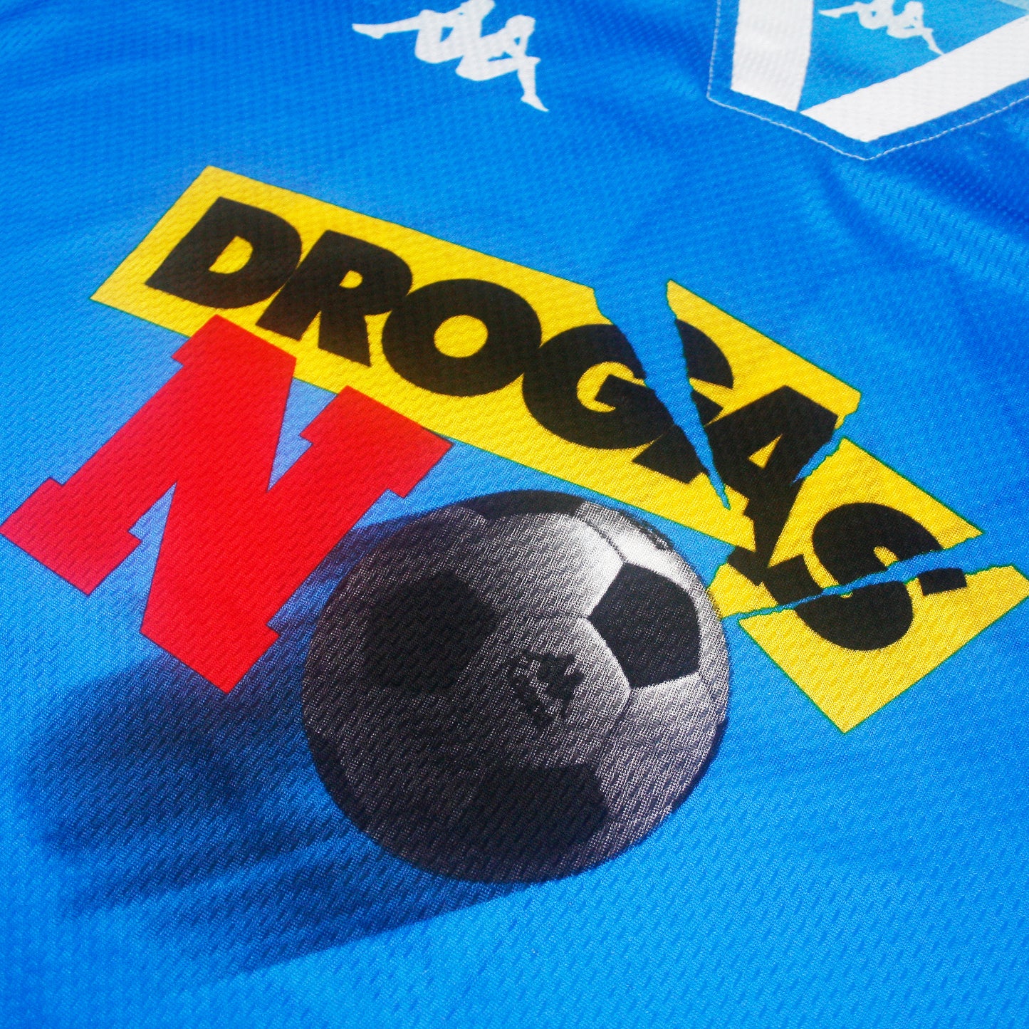 'Drogas No' 97 • **Match Issue** Shirt (Charity Match Against Drugs) • XL • #12