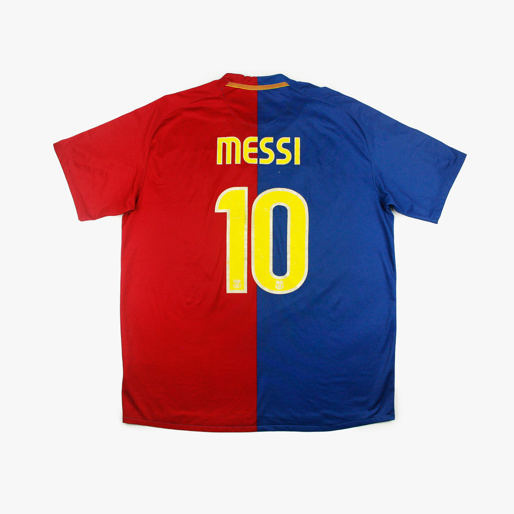FC Barcelona Messi 10 kit shirt ユニフォーム Messi 10 FC Barcelona 2009 Nike Final Roma Champions League
