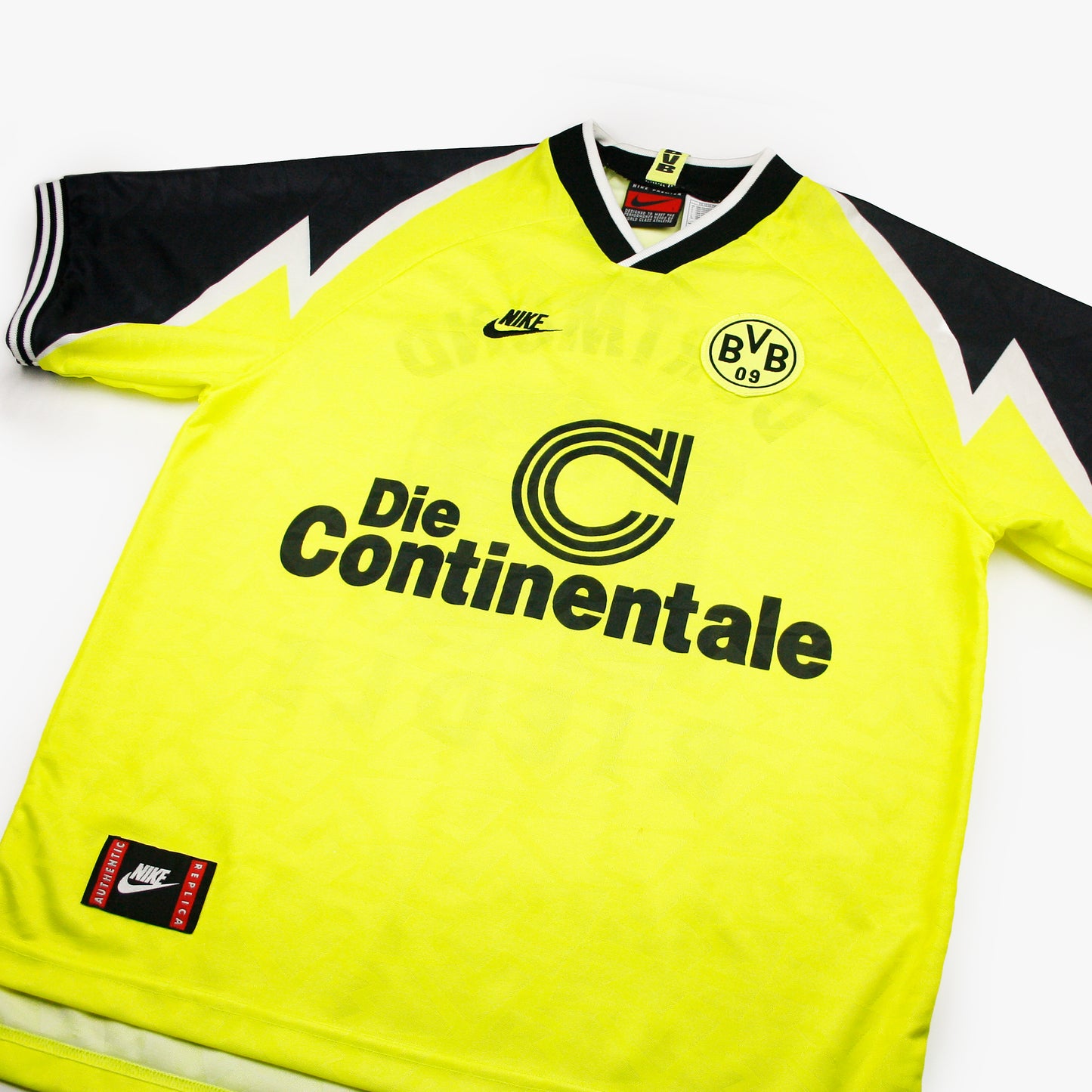 Borussia Dortmund 95/96 • Camiseta Local • L • Riedle #13