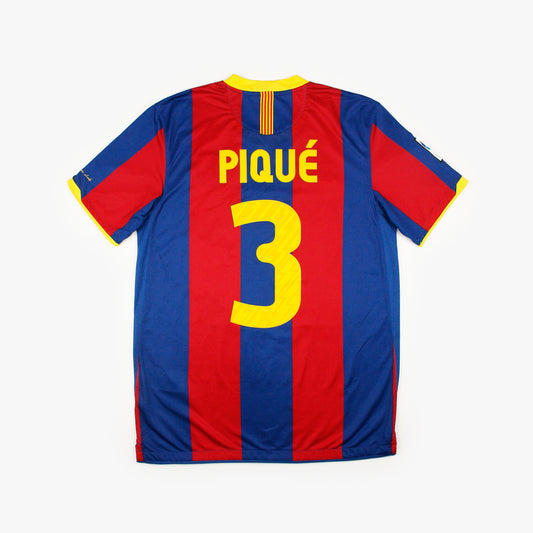 Barcelona 10/11 • Home Shirt • M • Piqué #3