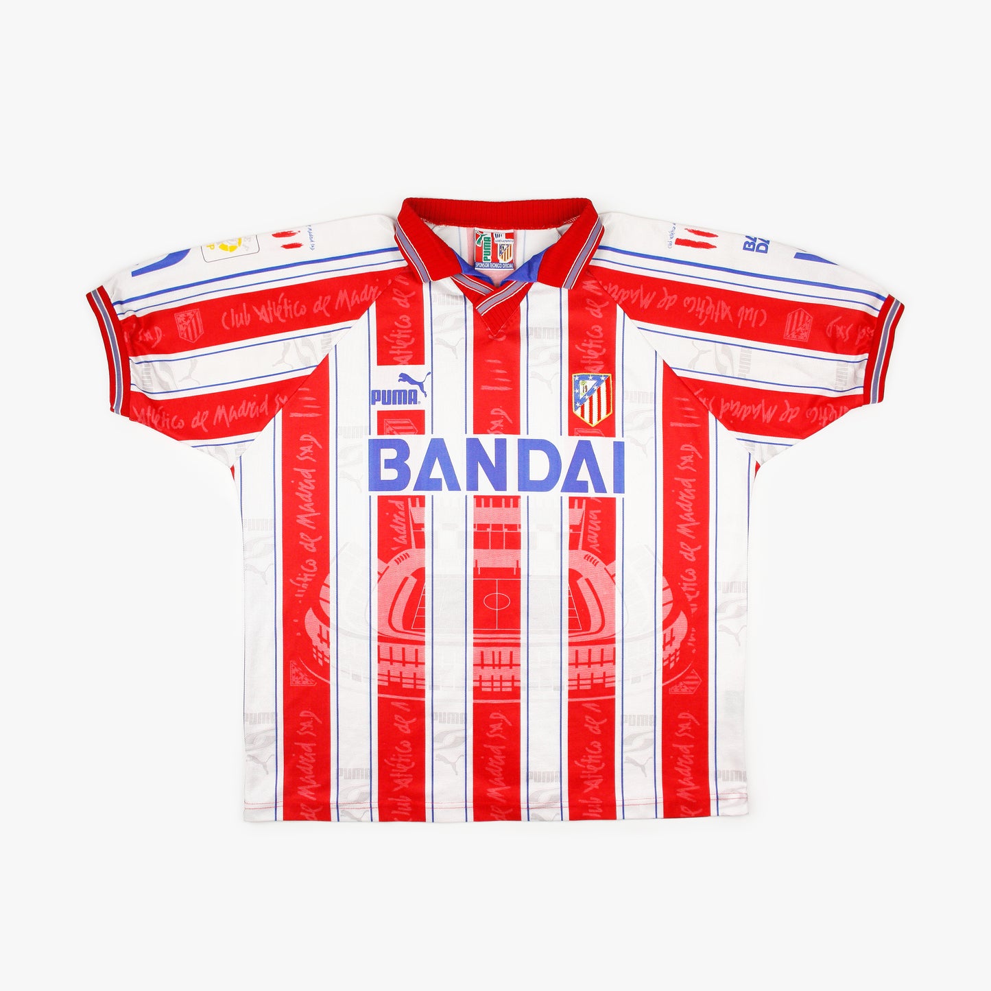 Atlético Madrid 96/97 • Camiseta Local • XL