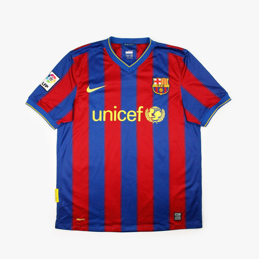 Barcelona 09/10 • Home Shirt • M