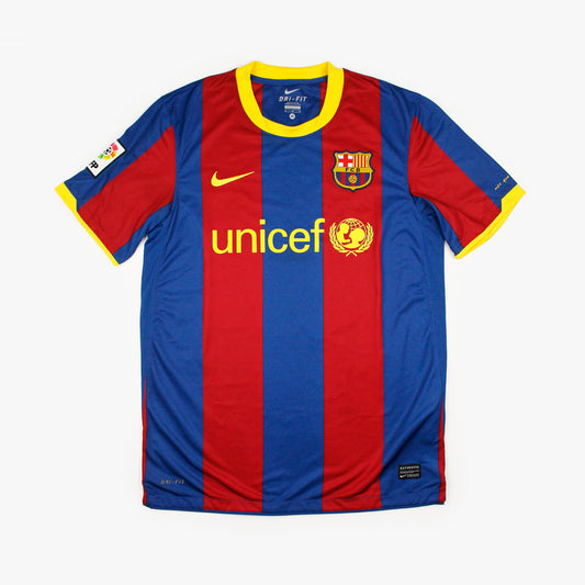 Barcelona 10/11 • Home Shirt • M