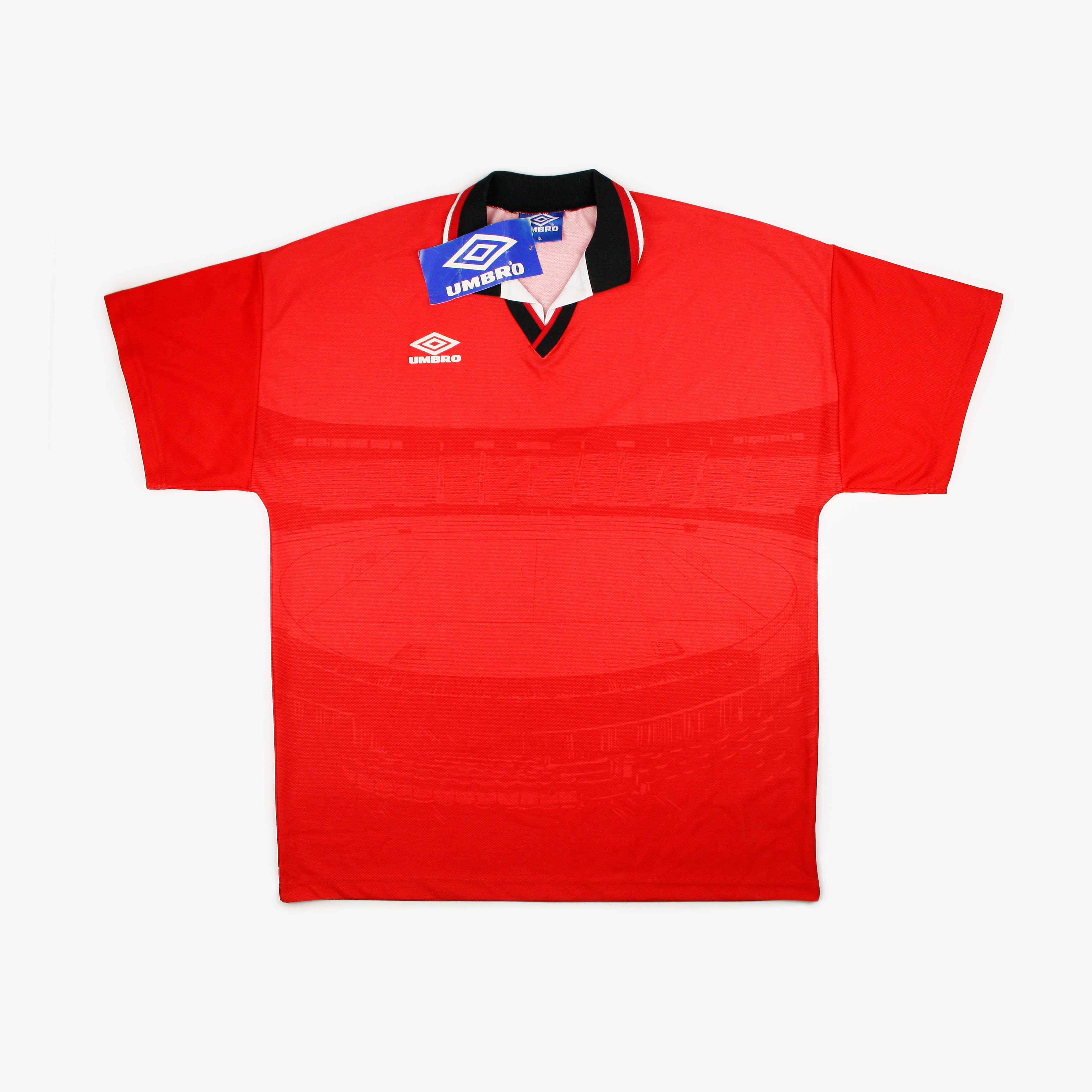 Maillot De Football Vintage Umbro Template Années 1990 #2 Maillot Rouge Maillot De Football Vintage Umbro Template Années 1990 #2 Maillot Rouge